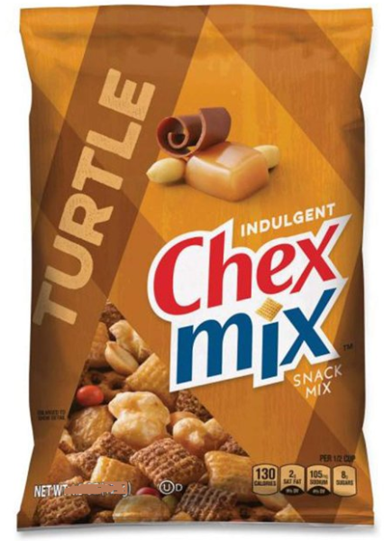 CHEX MIX  Indulgent 'Turtle' Snack Mix Süß und Herzhaft 226 gr